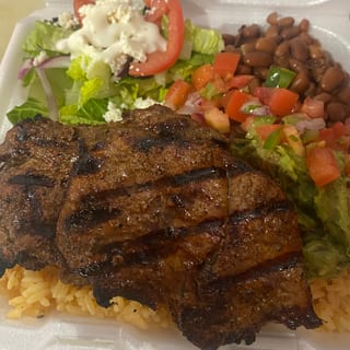 Carne Asada Plate